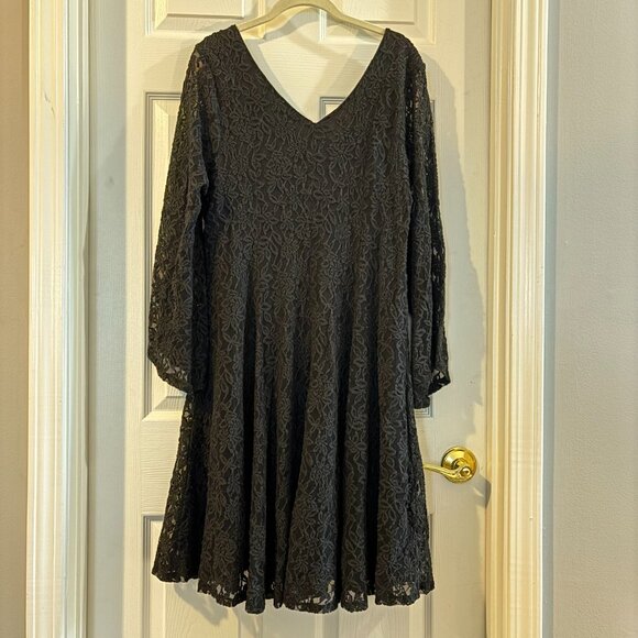 Torrid Mini Lace Bell Trapeze Dress - Picture 5 of 7